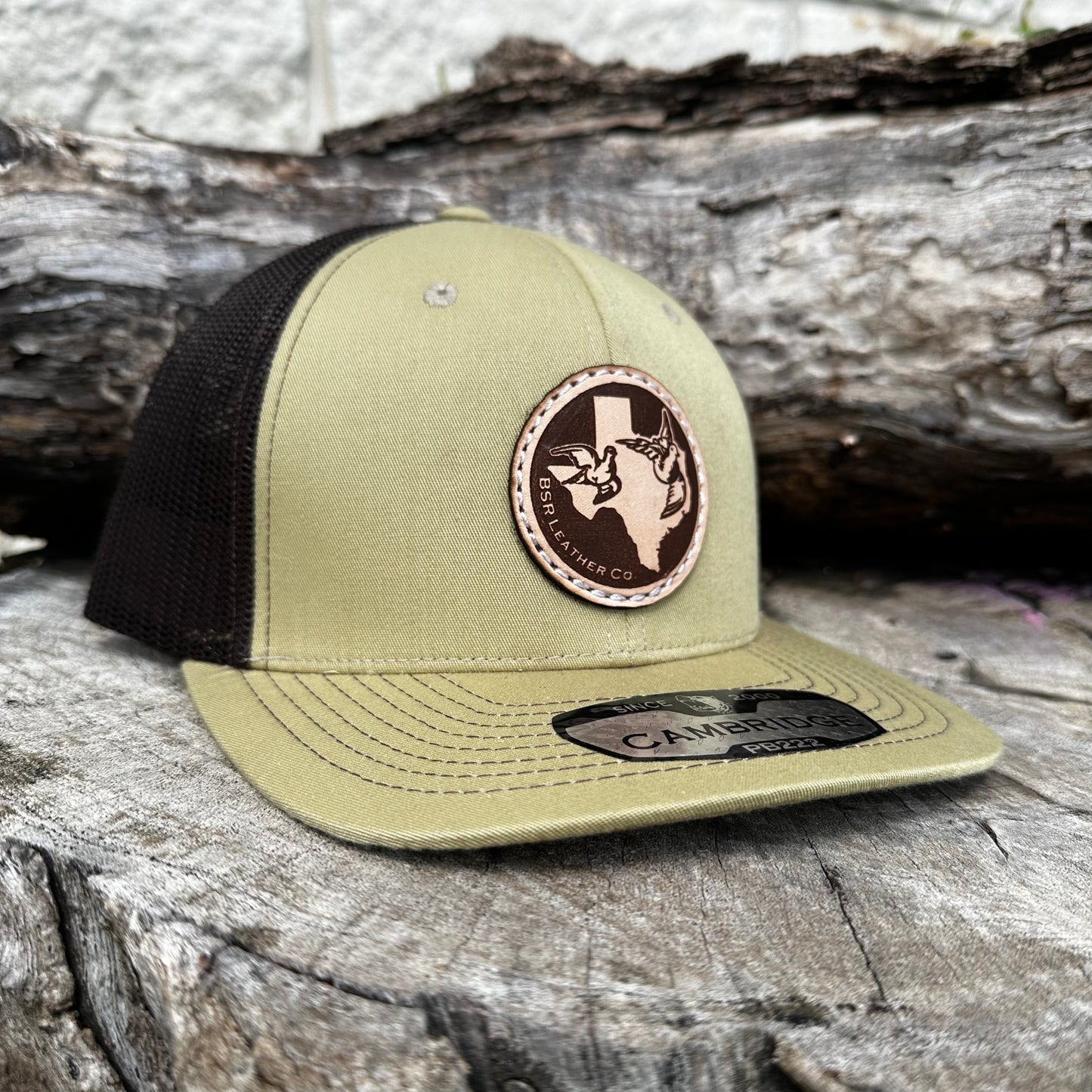 Texas Dove Lid- Khaki/Brown