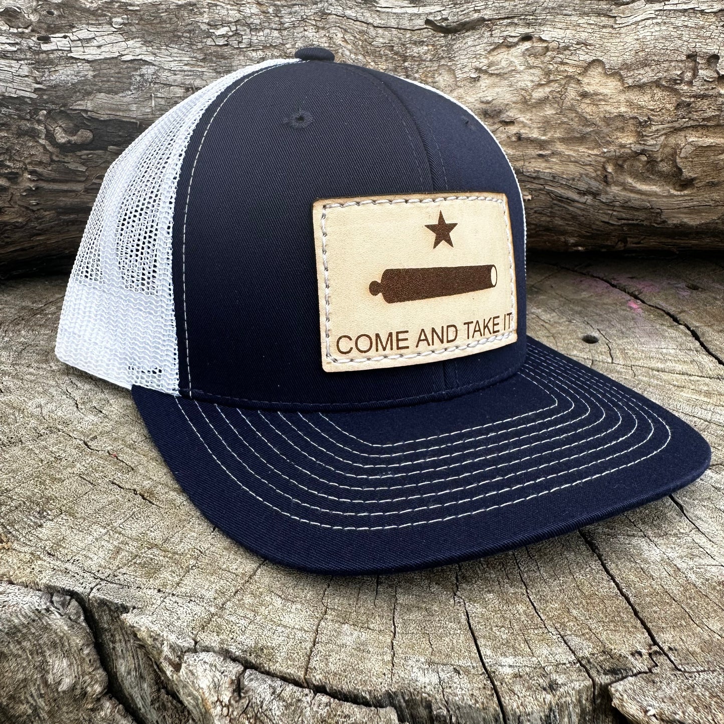 Come and Take It Navy/White