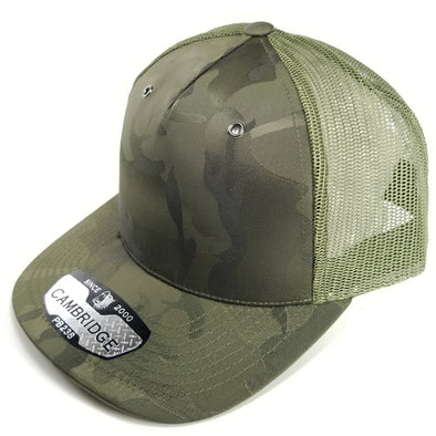 PB238 5 Panel Camo Trucker