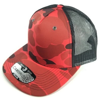 PB238 5 Panel Camo Trucker