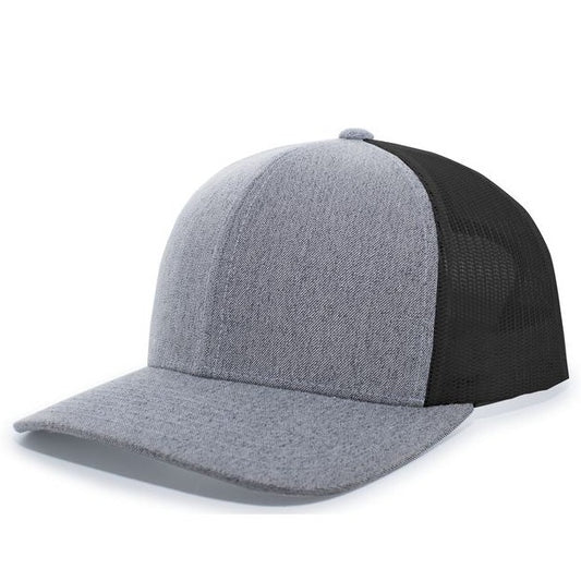 Pacific 110C Heather Trucker Snapback