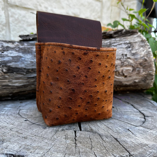 BSR Shell Pouch -Ostrich