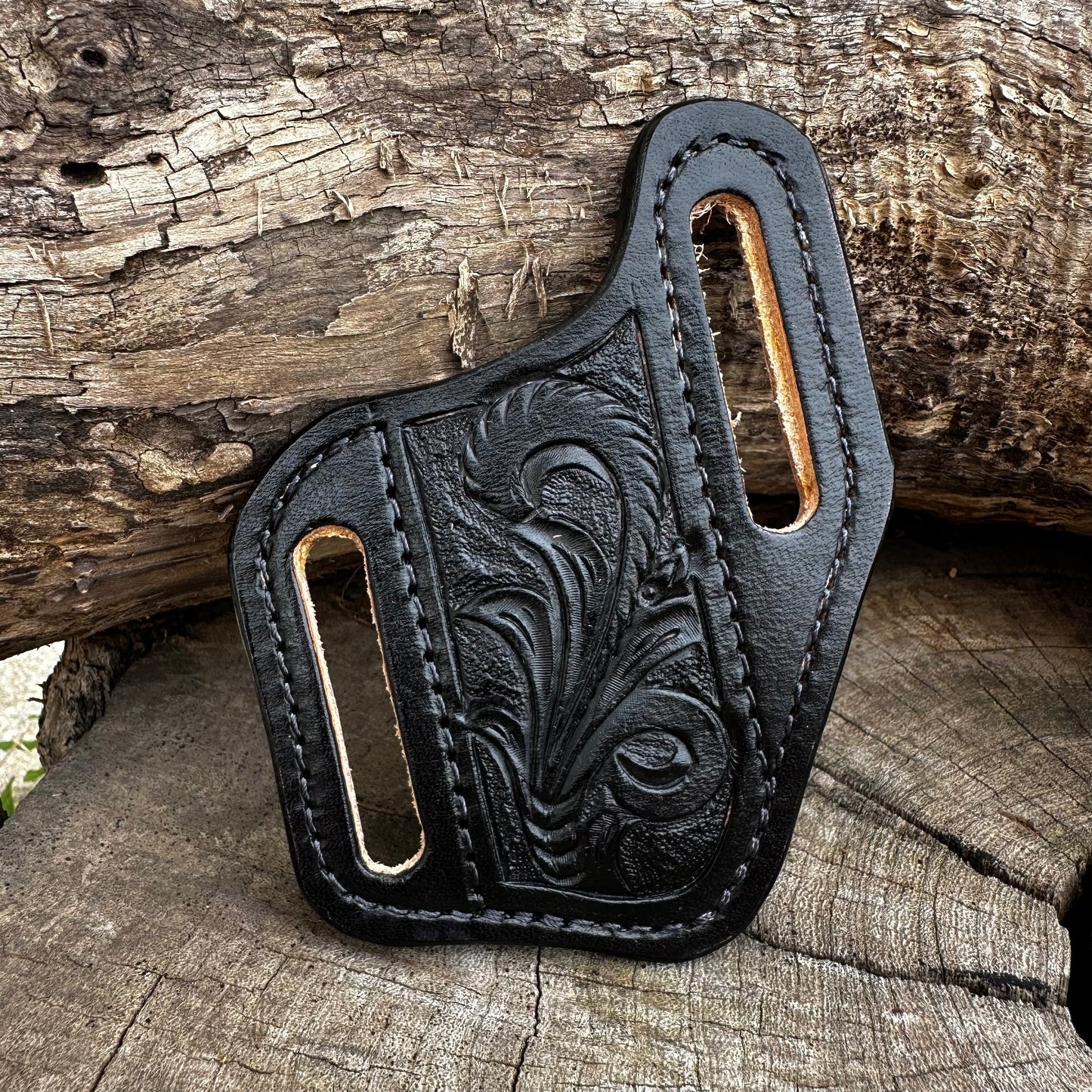 30 Degree Trapper Sheath- Western Floral Black