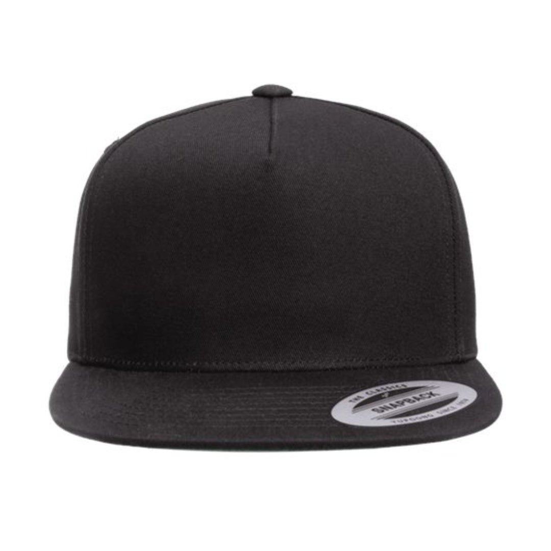 YP Classics- Five Panel Cotton Twill Snapback 6007