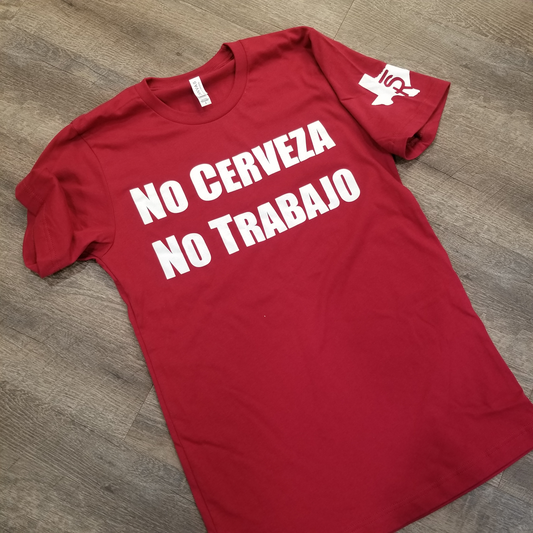BSR Leather No Cerveza No Trabajo T-shirt